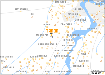 map of Taror