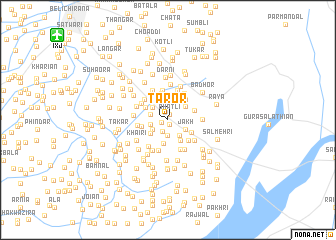 map of Taror