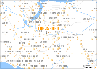 map of Tarosanan