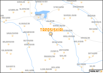 map of (( Tarosiškiai ))