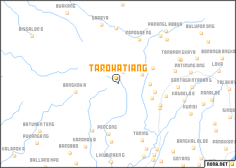 map of Tarowatiang