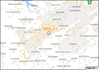 map of Tarpley