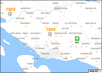 map of Tarp