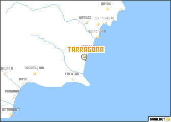 map of Tarragona