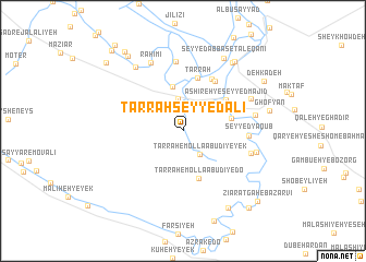 map of Ţarraḩ Seyyed ‘Alī