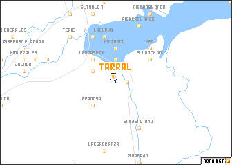 map of Tarral
