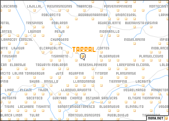 map of Tarral