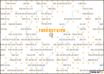 map of Tarrasteira