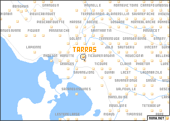 map of Tarras