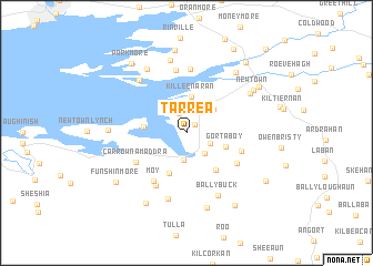 map of Tarrea