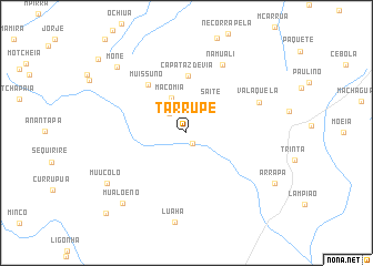 map of Tarrupe