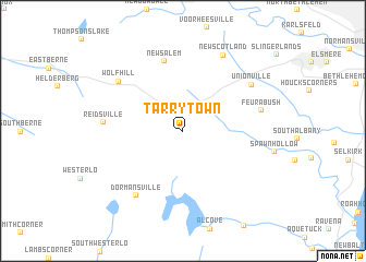 map of Tarrytown