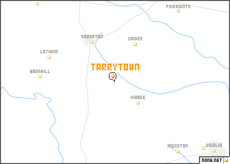 map of Tarrytown