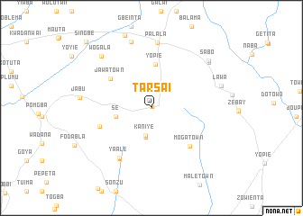 map of Tarsai