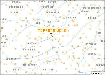 map of Tarsāngīwāla