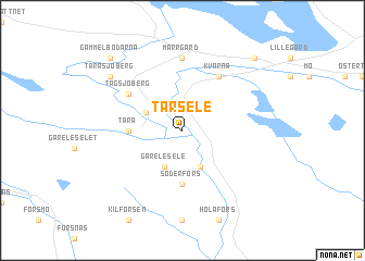 map of Tarsele