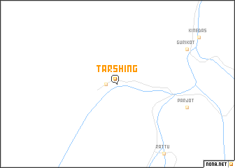 map of Tarshing