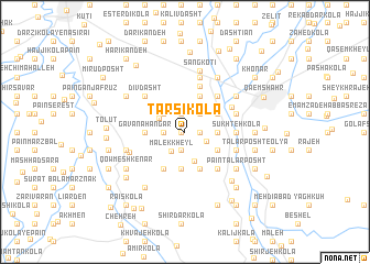 map of Ţarsī Kolā