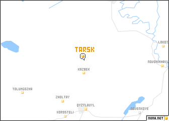 map of Tarsk