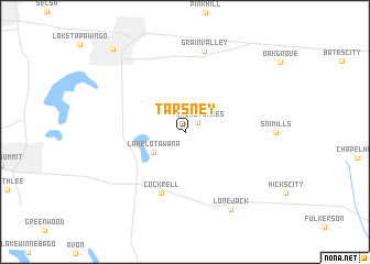 map of Tarsney