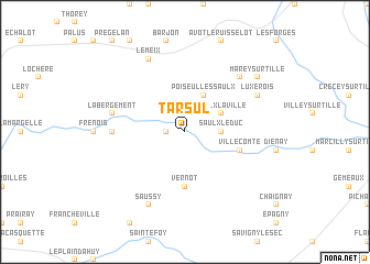 map of Tarsul