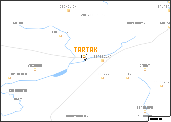 map of Tartak