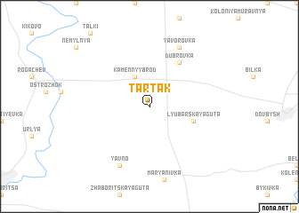 map of Tartak