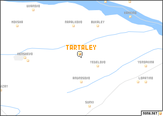 map of Tartaley