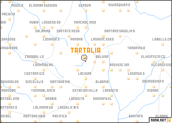 map of Tartalia