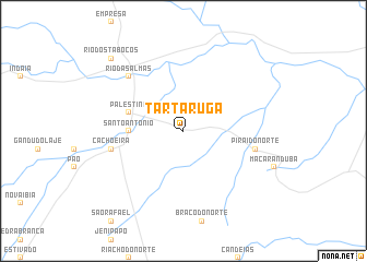 map of Tartaruga