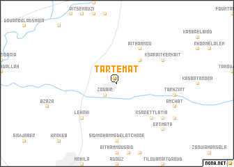 map of Tartemat