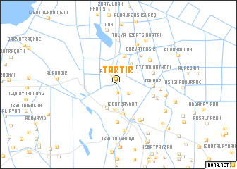 map of Ţarţīr