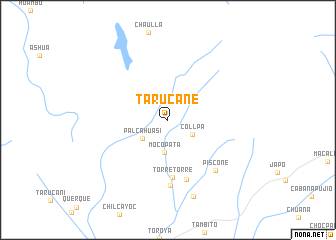 map of Tarucane