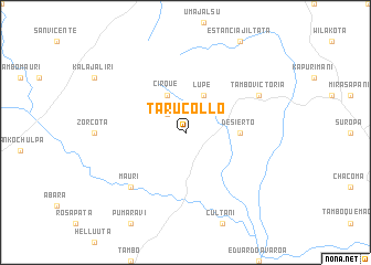 map of Tarucollo