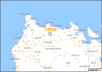 map of Tarug