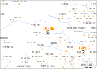 map of Tarug