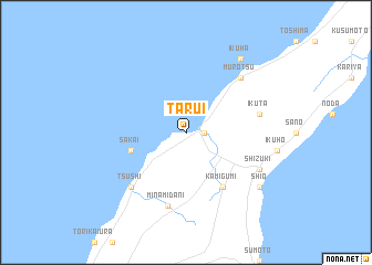 map of Tarui