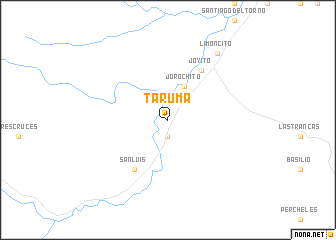 map of Tarumá