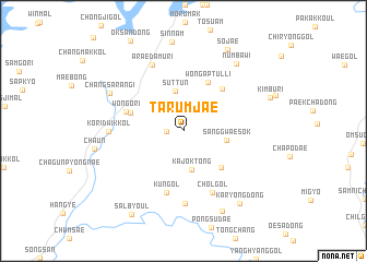 map of Tarŭmjae