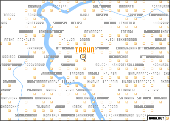 map of Tarun