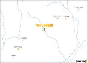 map of Tarupaqui