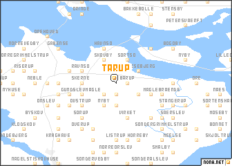 map of Tårup