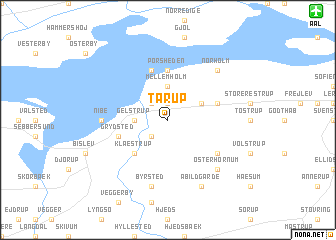 map of Tårup