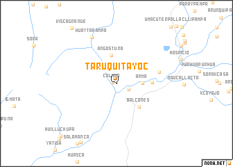 map of Taruquitayoc