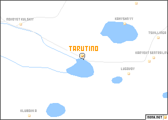 map of Tarutino