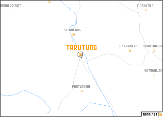 map of Tarutung