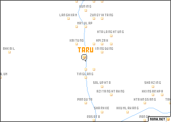 map of Taru