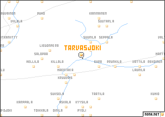 map of Tarvasjoki