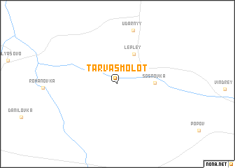 map of Tarvas-Molot