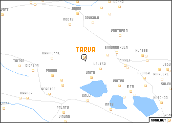 map of Tarva